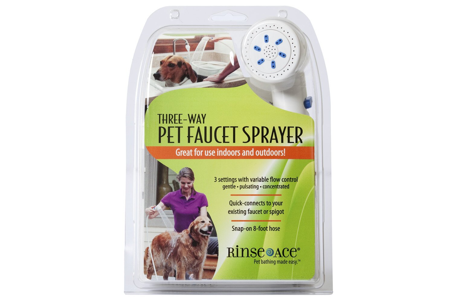 SmarterFresh Pet Faucet Sprayer Set, Pet Bath Spray Dog Shower for
